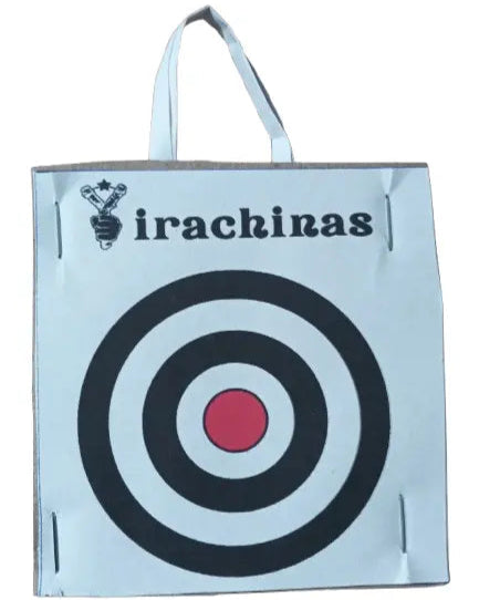 Fionda in bianco e nero, punto centrale rosso