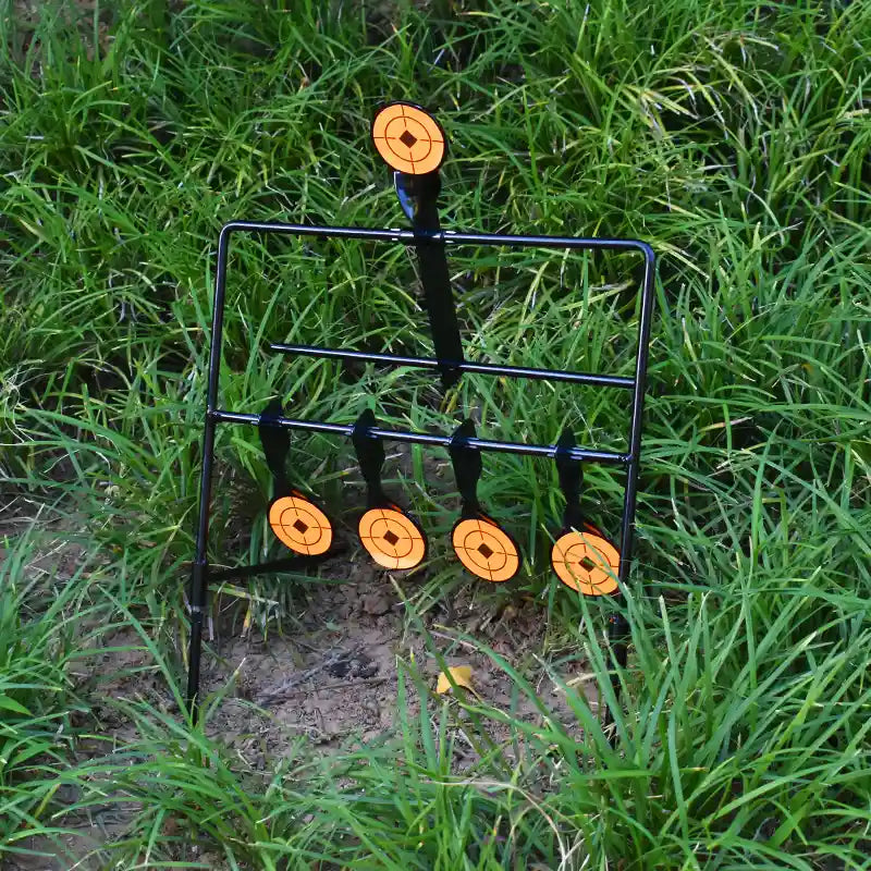 Slingshot aiming game