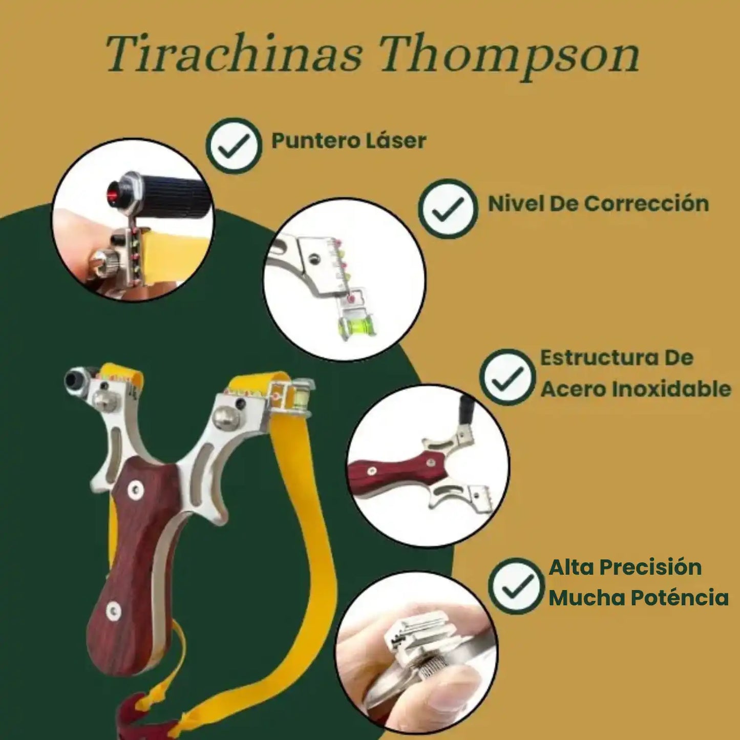 Tirachinas Thompson en Español