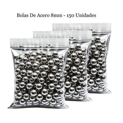Bolas de acero 8mm pack 150 ud