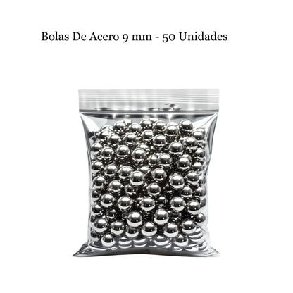 Bolas de acero 9mm para tirachinas