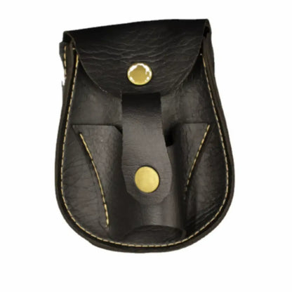 Funda de Cuero Negra para Tirachinas