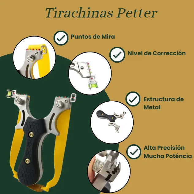 Infografía  Tirachinas Petter En Español