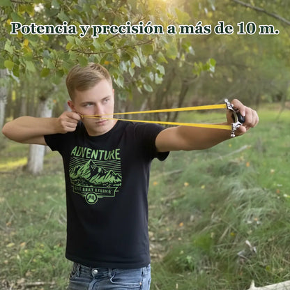 Tirachinas Petter en accion